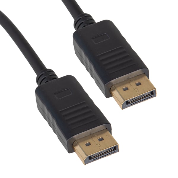 iggual IGG318362 DisplayPort-kabel 2 m Svart