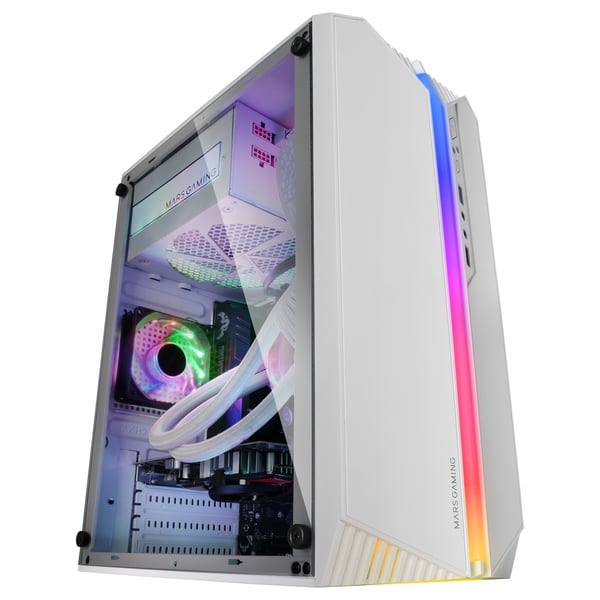 Mars Gaming MCS1W datorväskor Mini Tower Vit