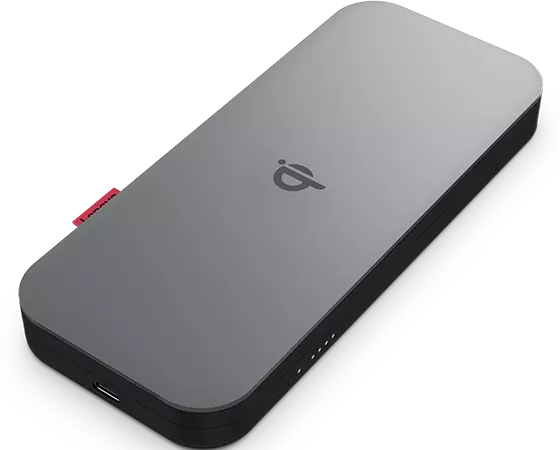 Lenovo 40ALLG1WWW akku- ja paristolaturi Litiumioni (Li-Ion) 10000 mAh Langaton lataaminen Musta