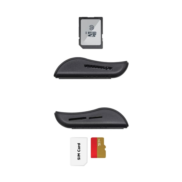 AISENS ASCR-SN02SD-BK läsare för inpasseringskontroll USB-åtkomstkontrolläsare Svart