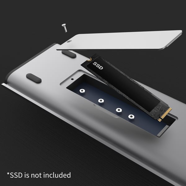 j5create JCD552-N M.2 NVMe® USB-C® Gen 2 dockningsstation