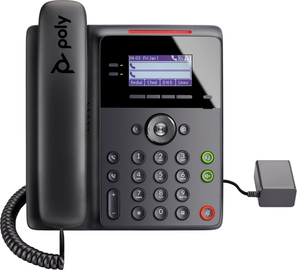 HP Poly Edge B20 IP-telefon og PoE-aktiveret