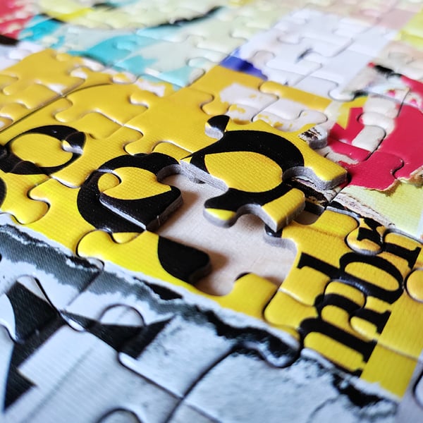 Tactic Poster Collage 1000 pcs Puslespil 1000 stk Kunst
