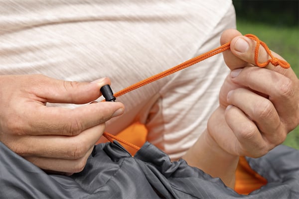Bestway 68103 / 24 sovepose Voksen Mumietaske Polyester Grå, Orange