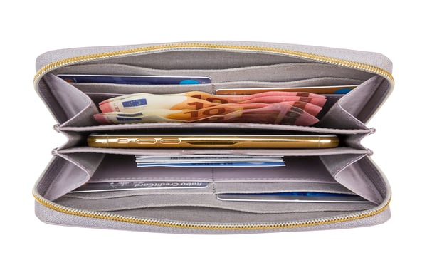 dbramante1928 LA Purse mobiltelefon etui 16,5 cm (6.5") Pung Grå