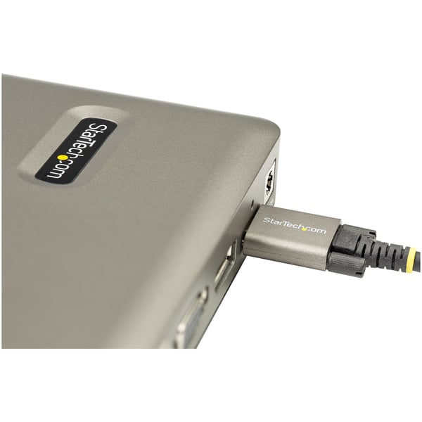 StarTech.com DKM30CHDPDUE kannettavien tietokoneiden telakka ja porttitoistin Langallinen USB 3.2 Gen 1 (3.1 Gen 1) Type-C Harmaa