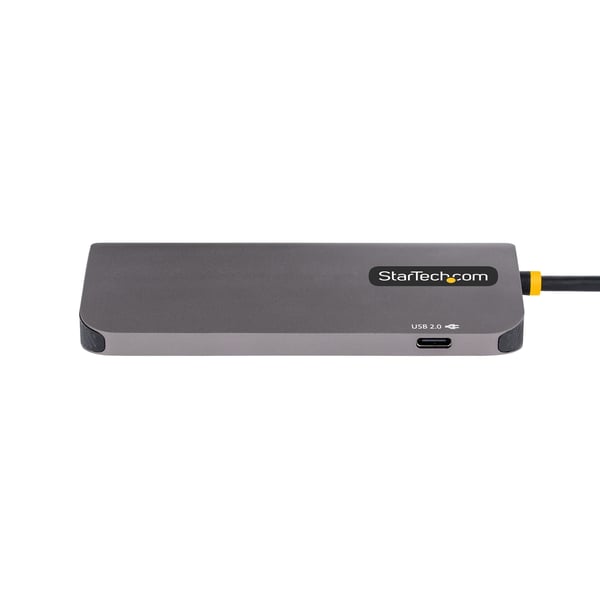StarTech.com USB C -moniporttisovitin, 4K 60 Hz HDMI-video, 3-porttinen 5 Gbps USB-A 3.2 -keskitin, 100 W virransyöttö