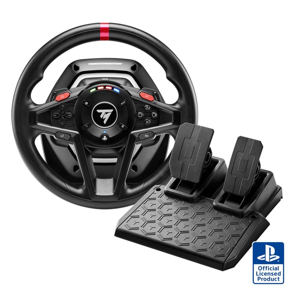 Thrustmaster T128 Svart USB Ratt + Pedaler Analog PC, PlayStation 4, PlayStation 5
