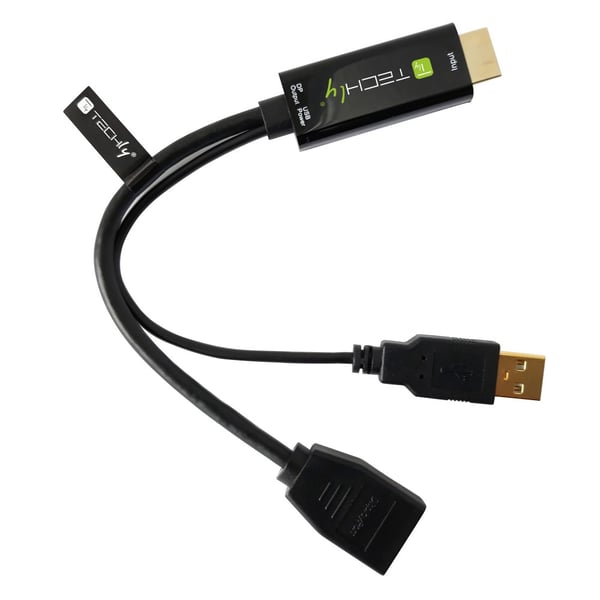 Techly ICOC HDMI-DP12A video omformer 4096 x 2160 pixel