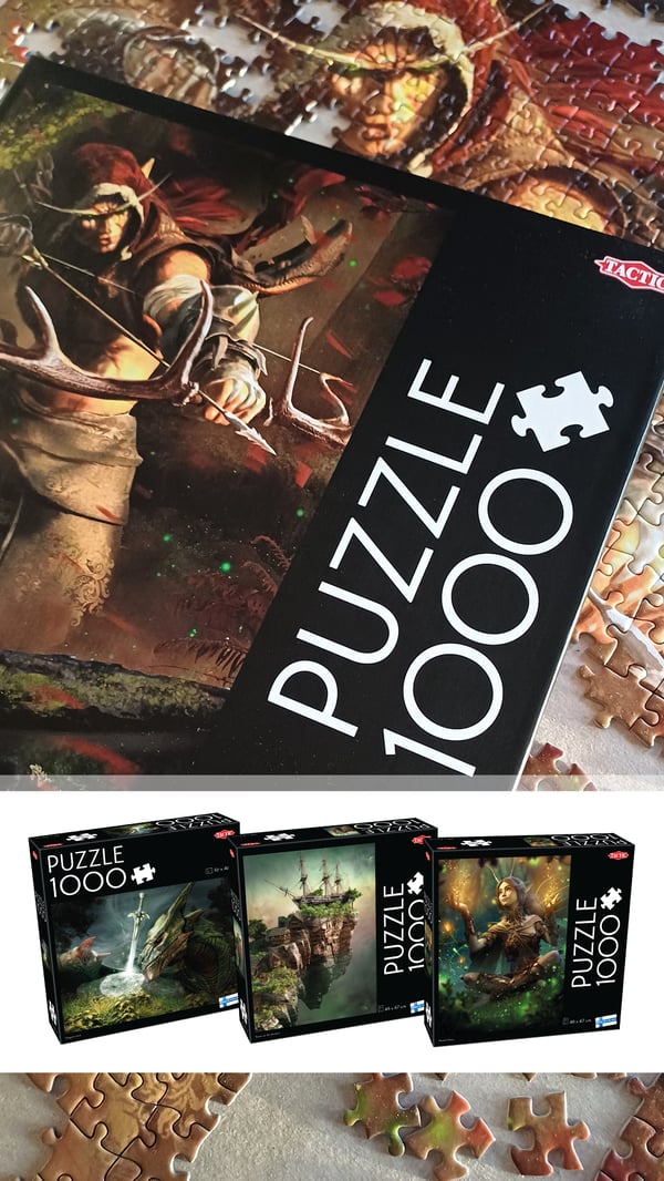 Tactic Lovers Archer of the Grove Puslespil 1000 stk Fantasy