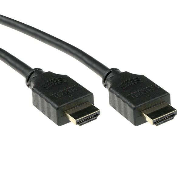 ACT AK3942 HDMI-kabel 1 m HDMI Type A (Standard) Sort