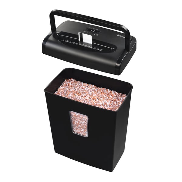 Hama Premium M8 dokumentförstörare Mikrostrimling 68 dB 22 cm Svart