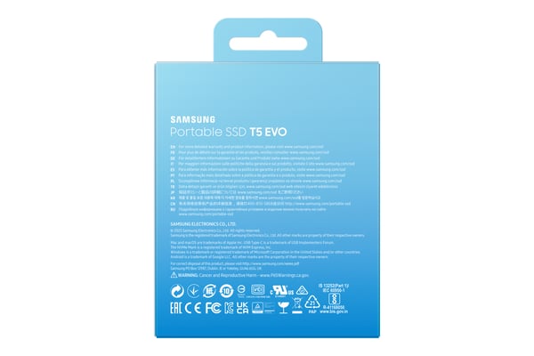 Samsung MU-PH4T0S 4 TB 3.2 Gen 1 (3.1 Gen 1) Svart