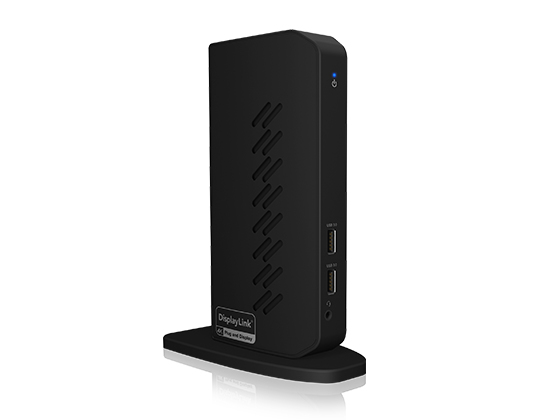 ICY BOX IB-DK2252AC Langallinen USB 3.2 Gen 1 (3.1 Gen 1) Type-C Musta