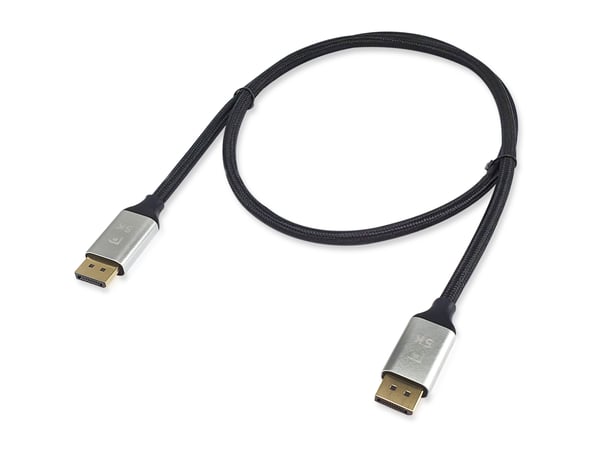Equip 119262 DisplayPort kabel 2 m Aluminium, Sort