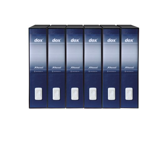 Rexel D26204 rengaskansio Foolscap Musta, Sininen