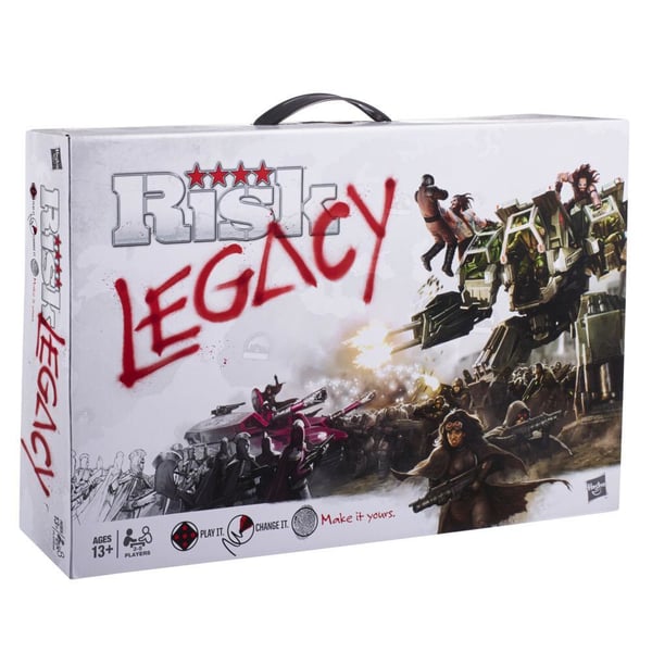Hasbro Gaming Avalon Hill Risk Legacy Strategy Brädspel Strategi