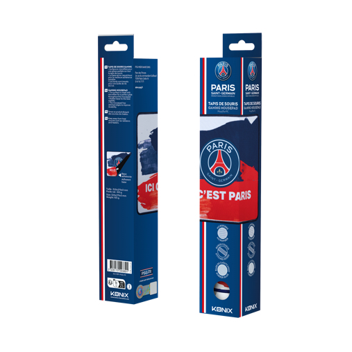 Konix KX PSG MOUSEPAD M Spelmusmatta Blå, Röd, Vit