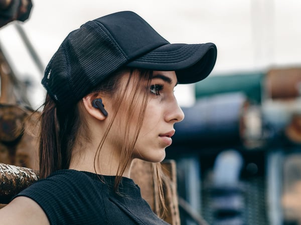 JVC HA-A9T Headset True Wireless Stereo (TWS) I öra Samtal/musik Bluetooth Blå