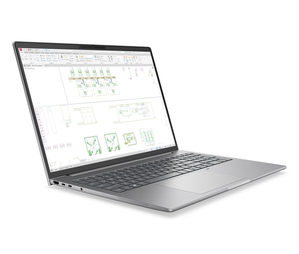HP ZBook 8 G2i 16 inch Mobile Workstation PC Copilot+ PC Intel Core Ultra X7 358H 32 GB LPDDR5x-SDRAM 1 TB SSD Windows 11 Pro Arbetsstation AI Workstation, AI PC Silver