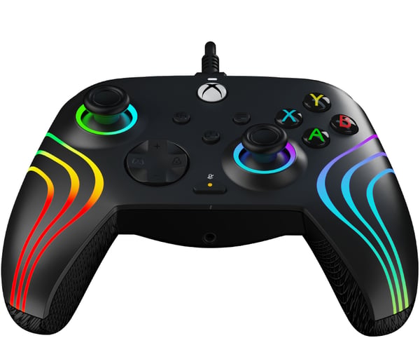 PDP Afterglow Wave Svart USB Spelplatta PC, Xbox One, Xbox Series S, Xbox Series X