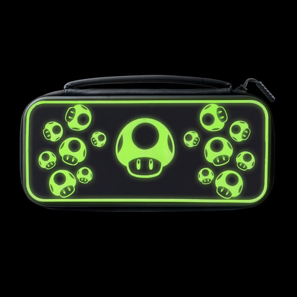 PDP 500-224-1UP transportabel spillekonsol etui Hårdt etui Nintendo Sort, Grøn
