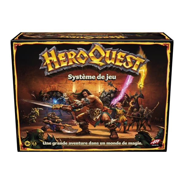 Hasbro Gaming Avalon Hill HeroQuest Brädspel Resor/äventyr