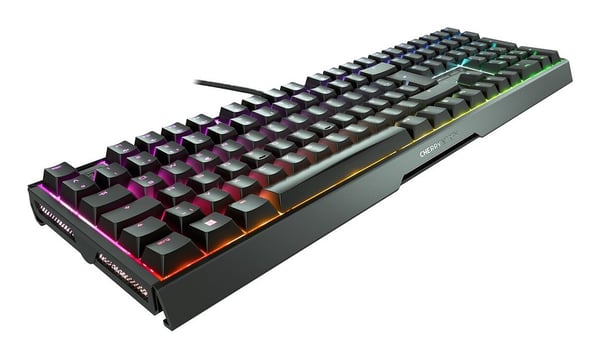 CHERRY XTRFY MX 3.1 RGB näppäimistö Pelaaminen USB QWERTY Espanja Musta