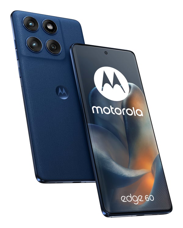 Motorola edge 60 16,9 cm (6.67") Kaksois-SIM Android 15 5G USB Type-C 8 GB 256 GB 5200 mAh Sininen