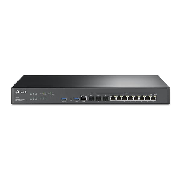 TP-Link Omada ER8411 langallinen reititin Gigabitti Ethernet Musta