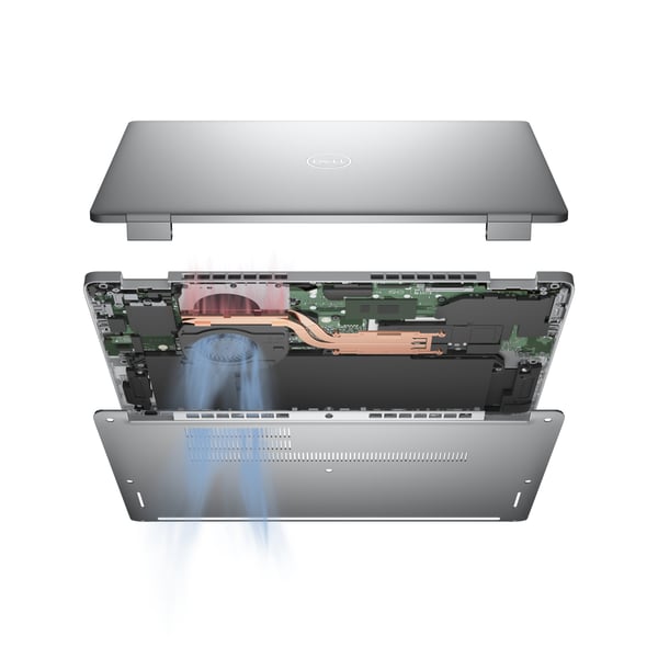 T1A DELL Latitude 5330 Intel® Core™ i7 i7-1265U Laptop 33,8 cm (13.3") Fuld HD 16 GB DDR4-SDRAM 256 GB SSD Windows 11 Pro Tysk Grå