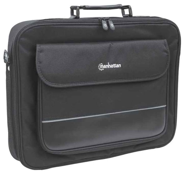 Manhattan 421560 väskor bärbara datorer 43,2 cm (17") Portfölj Svart