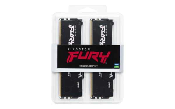 Kingston Technology FURY Beast 64 GB 5600 MT/s DDR5 CL40 DIMM (sæt med 2) RGB