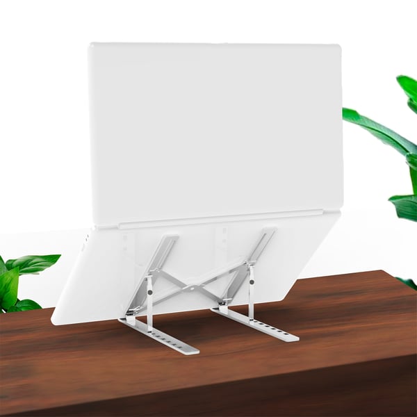 AISENS LPS2M-173 kannettavan tietokoneen teline Kannettavan tietokoneen ja tabletin teline Hopea 38,1 cm (15")