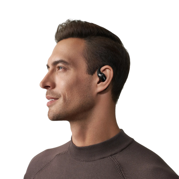 SHOKZ OpenFit Hörlurar Trådlös Öronkrok Samtal/musik/sport/vardag Bluetooth Svart