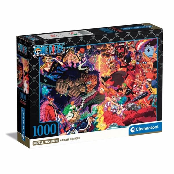 Clementoni Impossible One Piece Puslespil 1000 stk Tegnefilm
