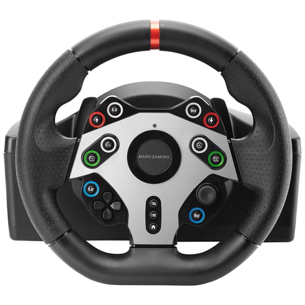 Mars Gaming MWHRSXTWO spil-controller Sort USB Rat + Pedaler Analog Playstation 3, PlayStation 4, PC, Xbox Series X, Xbox Series S, Xbox One, Nintendo Switch, Nintendo Switch 2, Nintendo Switch OLED