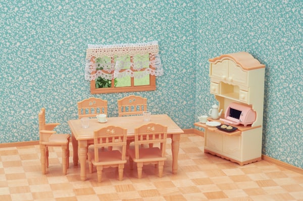 Sylvanian Families Landhus spisestue
