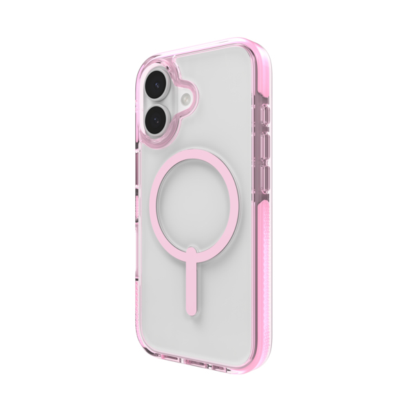 ZAGG Santa Cruz Snap mobiltelefon etui 16 cm (6.3") Cover Lyserød, Transparent