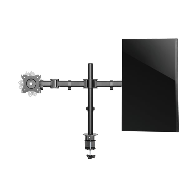 InLine 23104C skærmbeslag og -stativer 33 cm (13") Skrivebord Sort