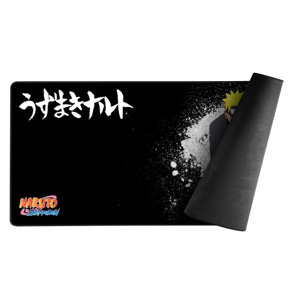 Konix Naruto KX MOUSEPAD XXL BLACK Spelmusmatta Svart, Orange