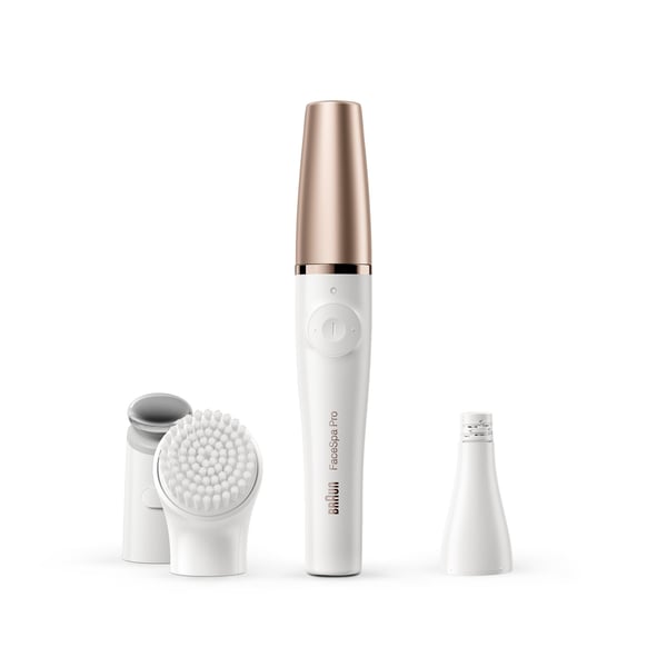 Braun FaceSpa Pro 911 10 pincetter Vit, brons
