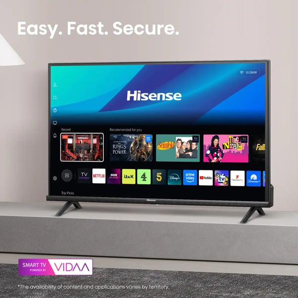 Hisense 32A4Q 81,3 cm (32") HD Smart TV Wi-Fi Sort