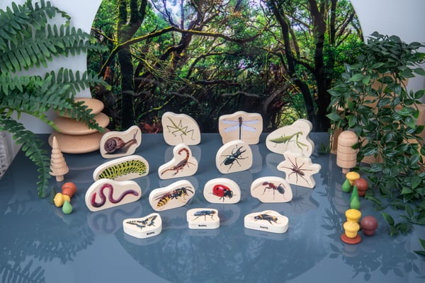 Tickit Wooden Minibeast Blocks