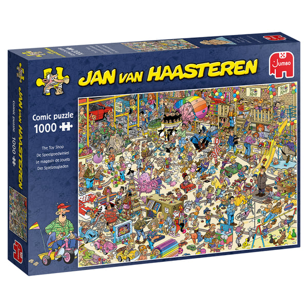 Jan van Haasteren The Toy Shop 1000 pcs Pussel 1000 styck Serietidning