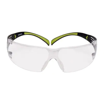 3M 7100078989 sikkerhedsbrille & brille Sikkerhedsbriller Polykarbonat (PC) Sort, Grå
