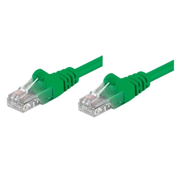Techly 2m RJ45 Cat 5e netværkskabel Grøn Cat5e U/UTP (UTP)