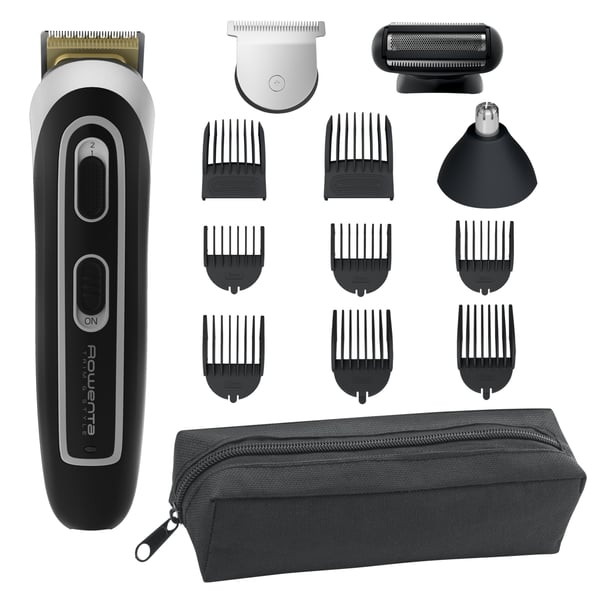 Rowenta TRIM & STYLE TN9140 Svart, Silver