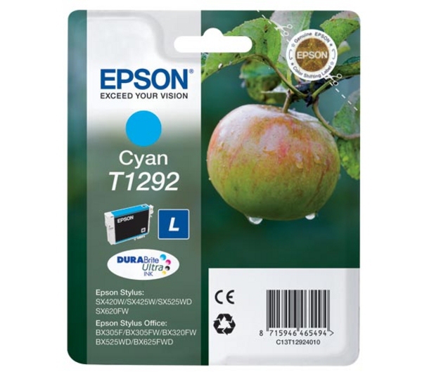 Epson Apple Yksittäispakkaus, syaani T1292 DURABrite Ultra -muste