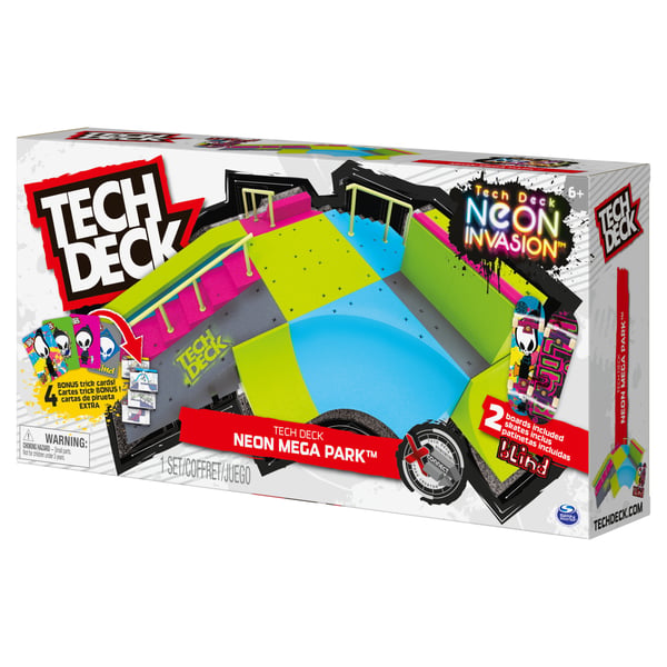 Tech Deck TED ACS XConnectNeonLrgPlayset GML Sormiskeittilautasarja